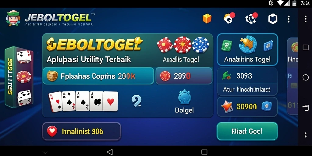Tampilan utama JEBOLTOGEL dengan fitur analisis togel yang lengkap.